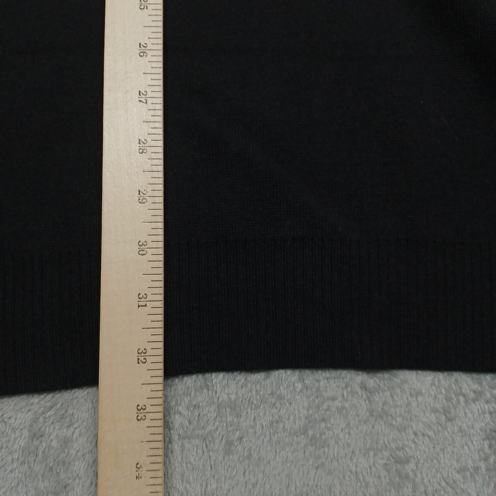 Chicos Sweater Womens XXL Black Tunic Pullover Preppy Casual NWT - Picture 7 of 8
